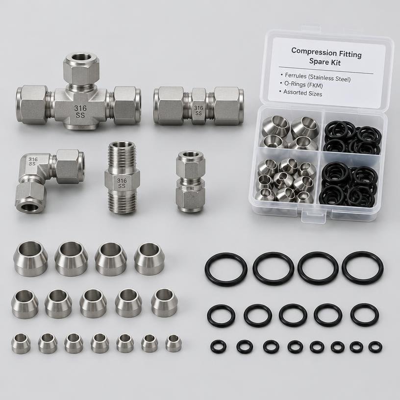 Diaphragm Valve Rebuild Kit, 6-Port